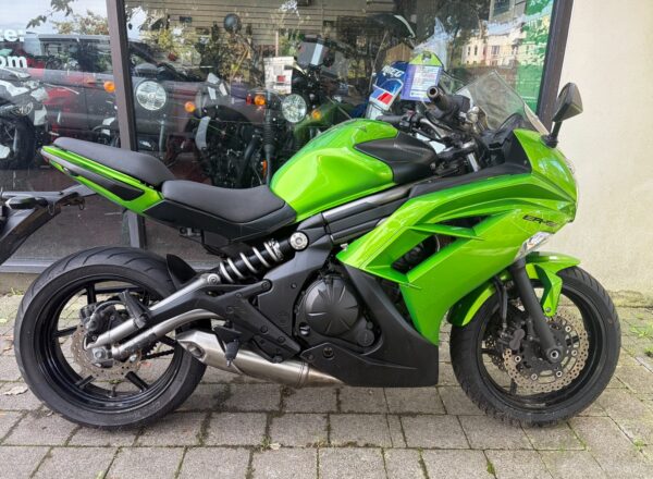2012 Kawasaki ER6F Green